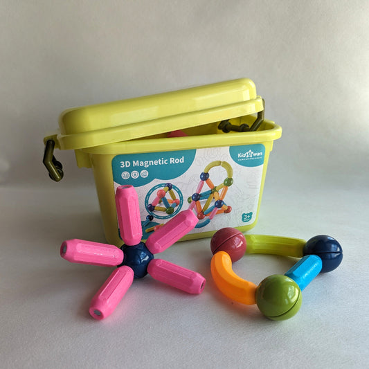 3D Magnetic Balls and Rods Set