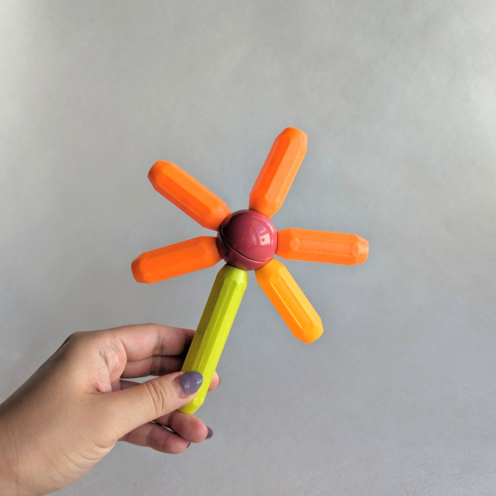 3D Magnetic Balls and Rods Set