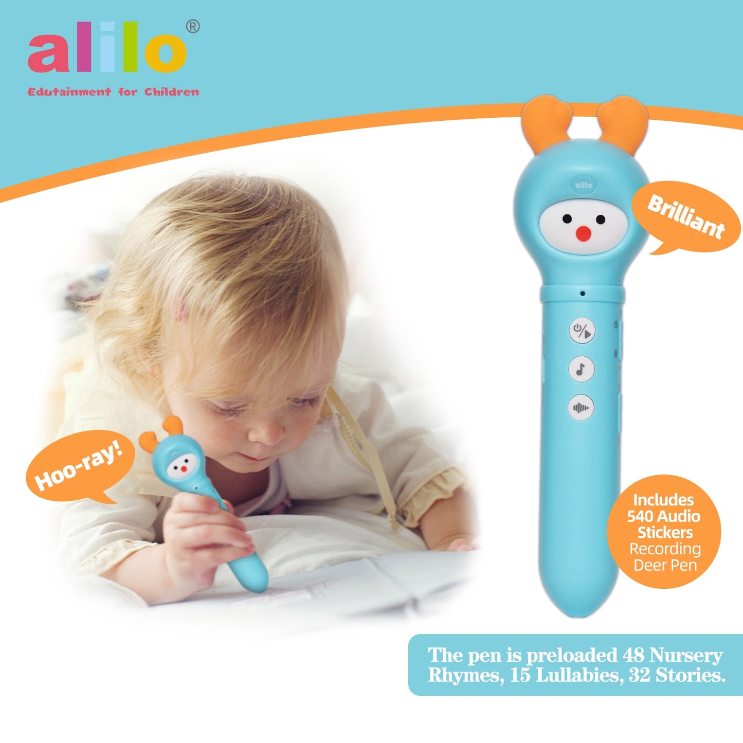 Alilo Early Educational Talking Pen (includes shipping)