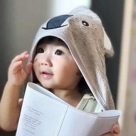 Koala Bamboo Terry Hooded Towel