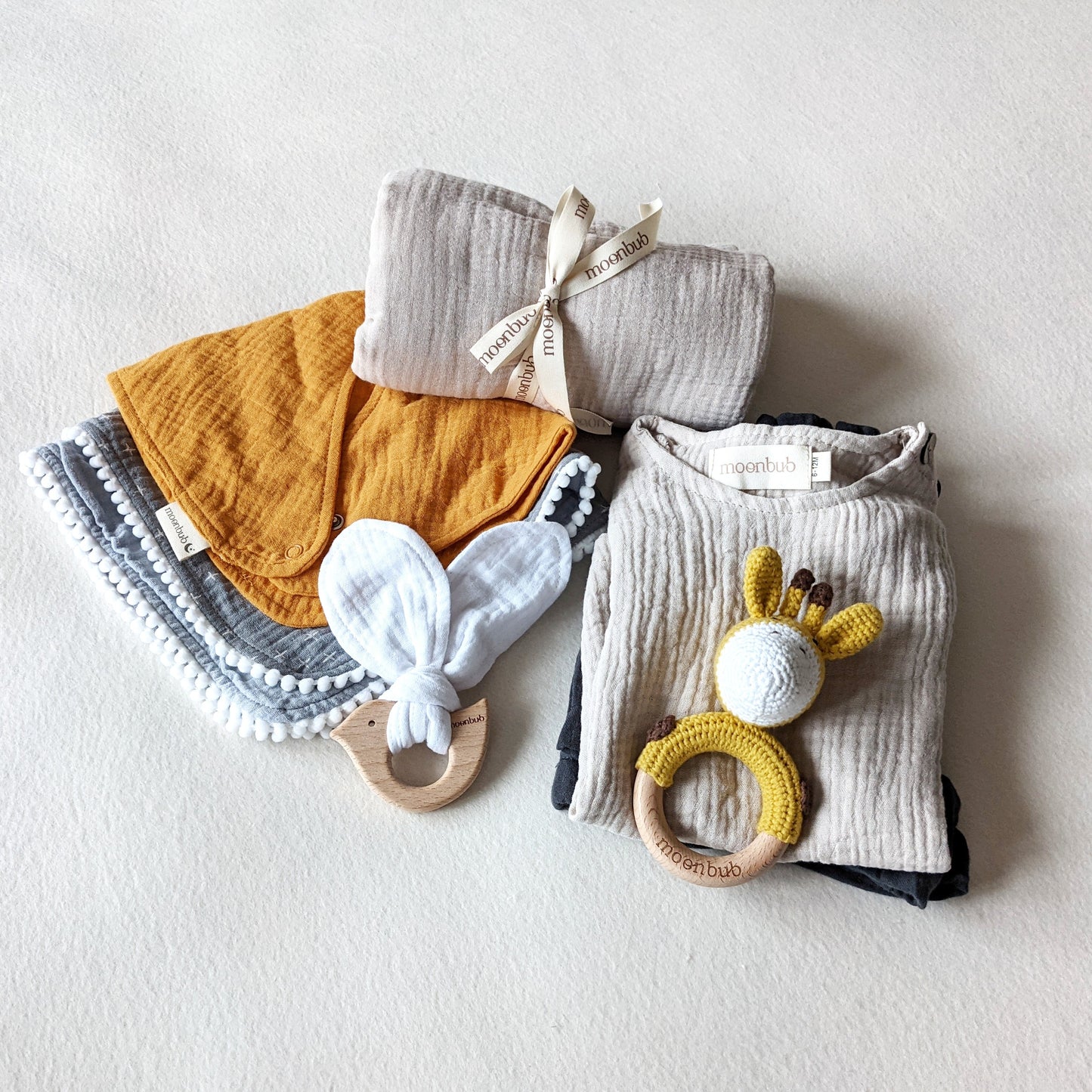 Baby Gift Box Set with Rattle Toy