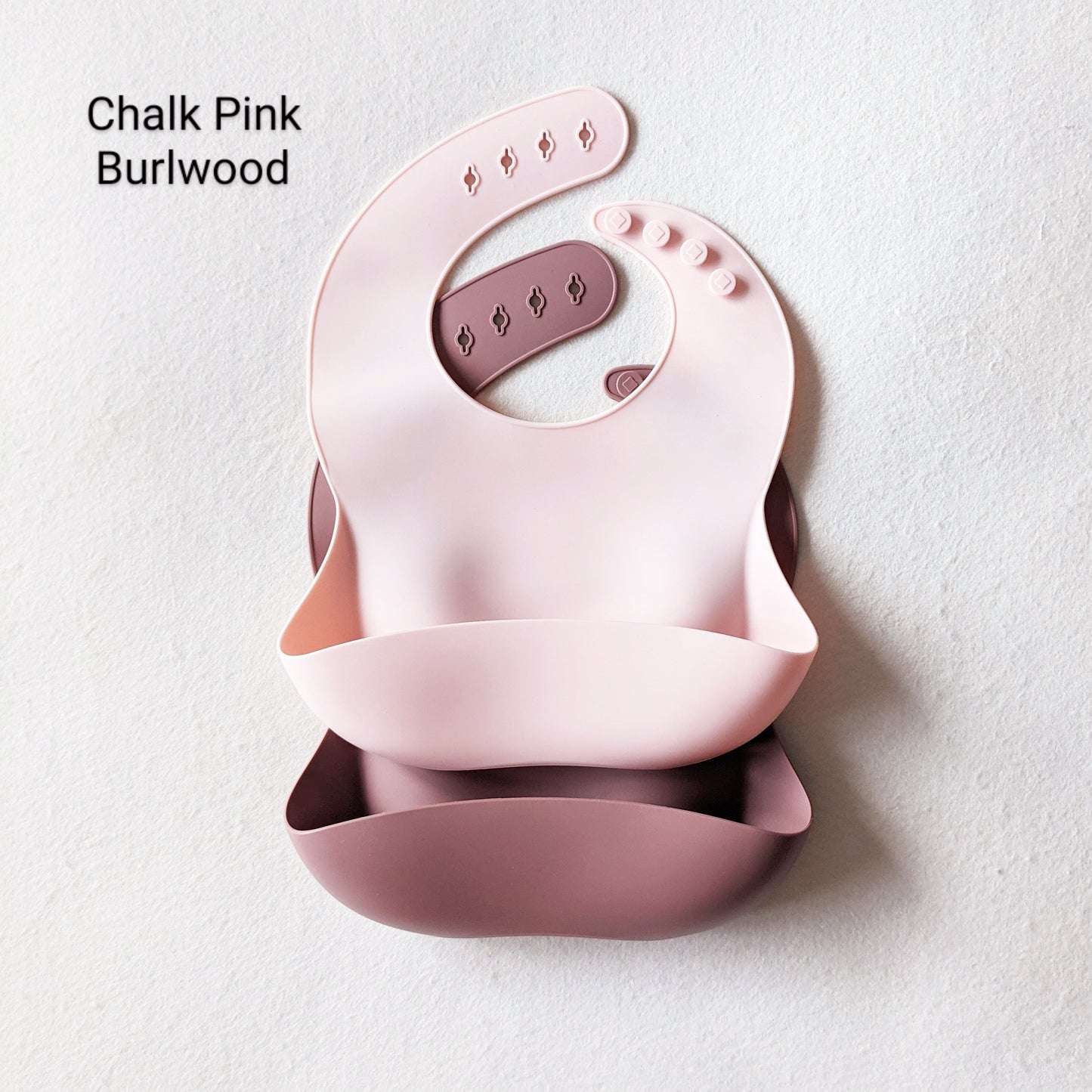 Silicone Bib Set (2 pack)