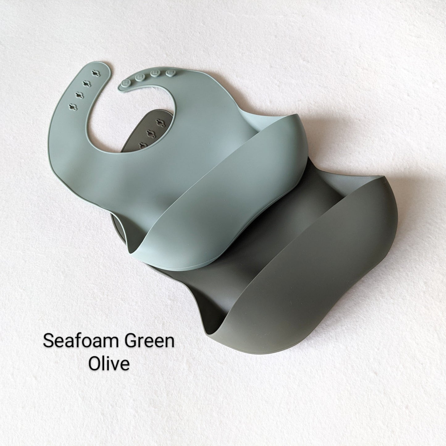 Silicone Bib Set (2 pack)