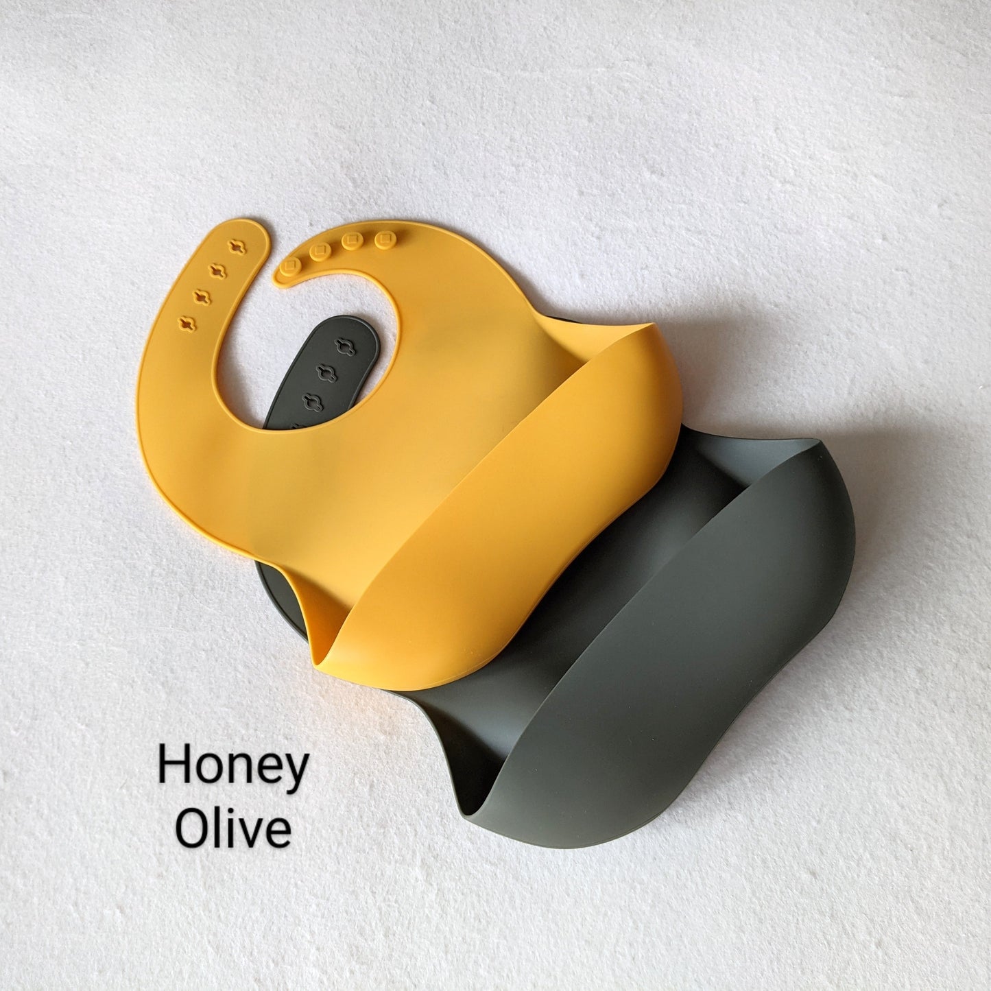 Silicone Bib Set (2 pack)