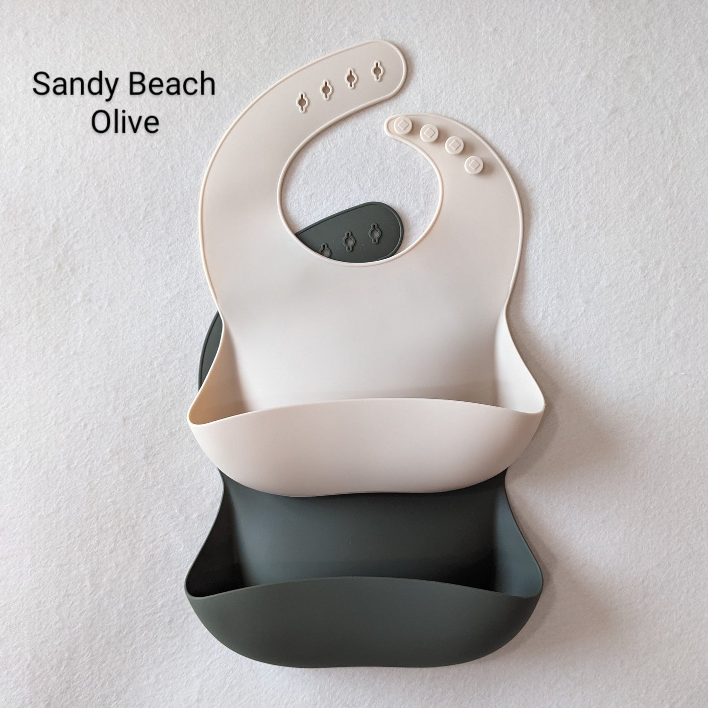 Silicone Bib Set (2 pack)