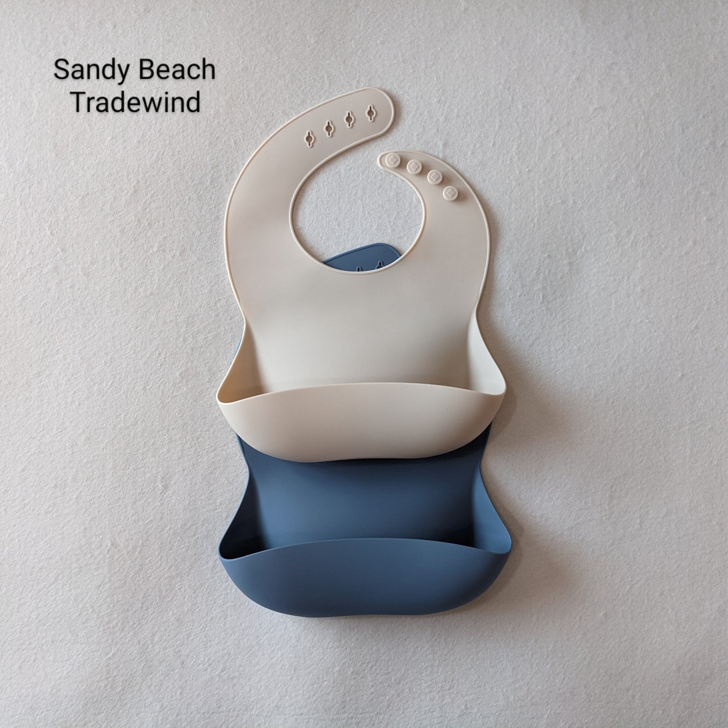 Silicone Bib Set (2 pack)