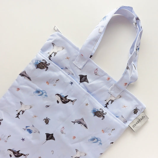 Reusable Wet / Dry Bags (2 handles) - Bundle Pack!