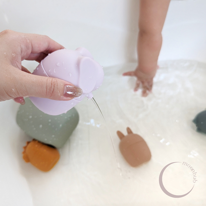 Silicone Bath Toys Set