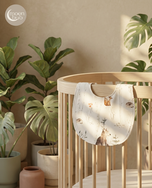 Reversible Baby Bib (Bamboo and Towelling)