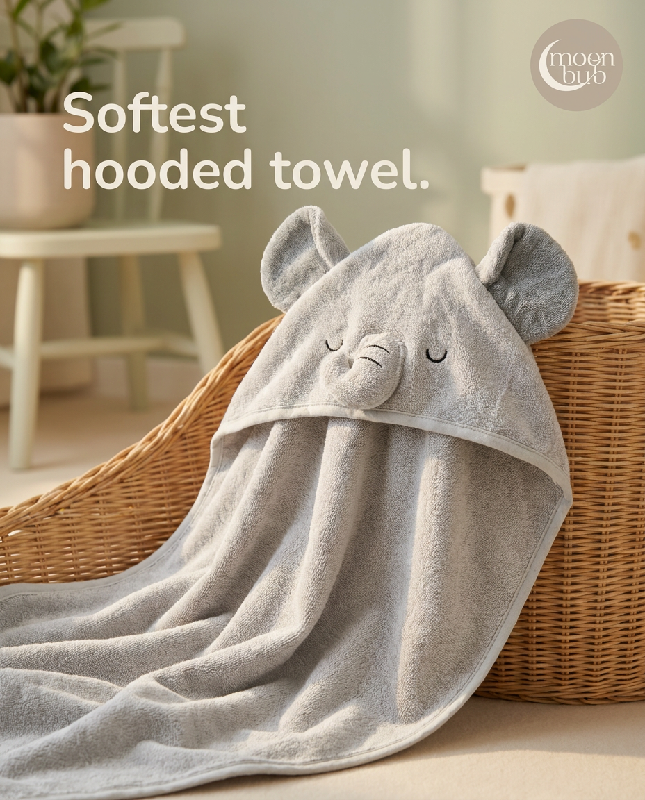 Elephant Hooded Towel