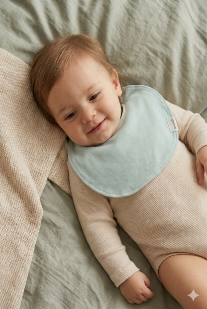 Reversible Baby Bib (Bamboo and Towelling)
