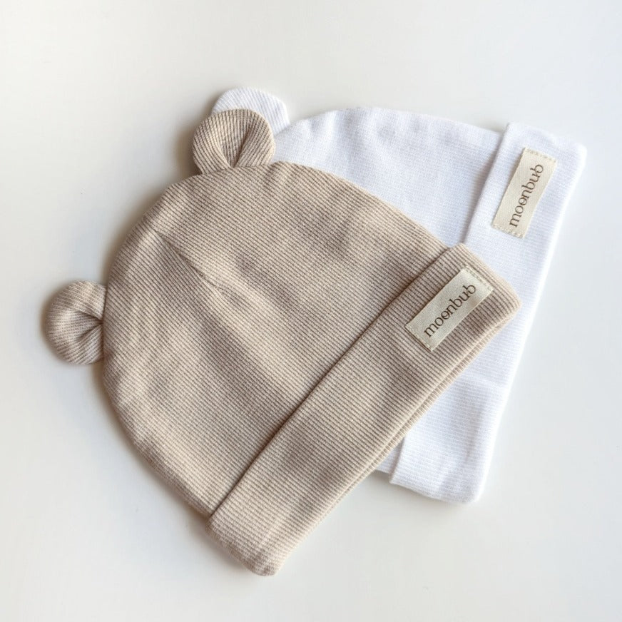 Organic Cotton Baby Beanie / Baby Hat