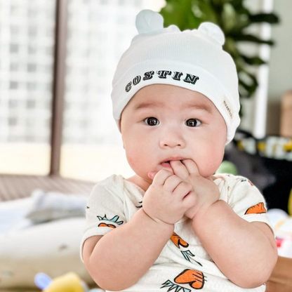 Organic Cotton Baby Beanie / Baby Hat