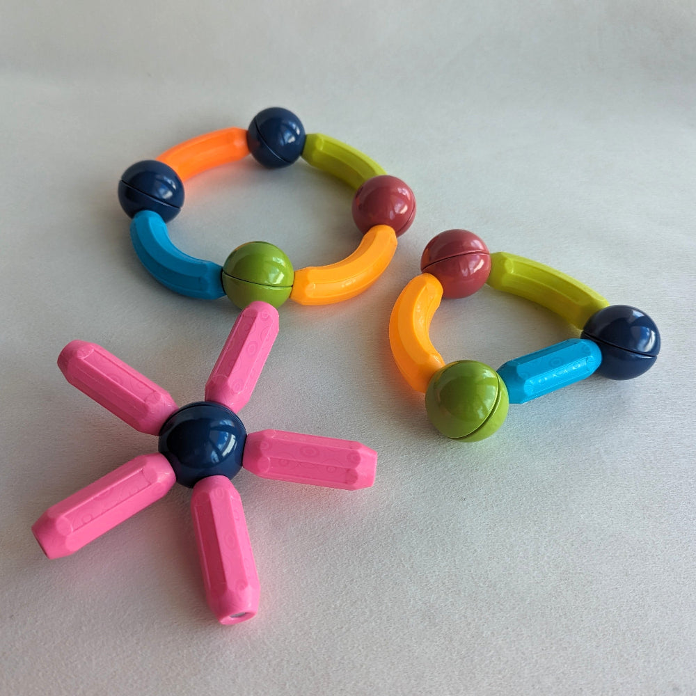 3D Magnetic Balls and Rods Set