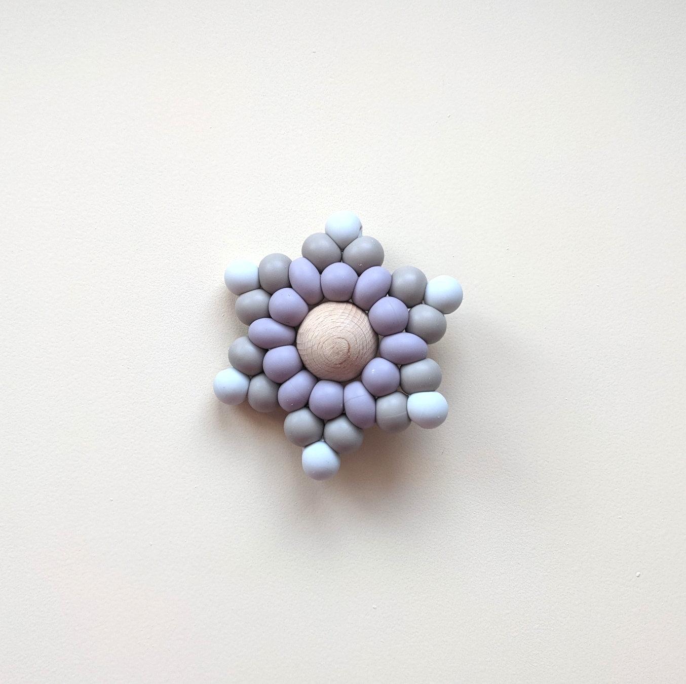 Star Teether (Multi-Colors) with Wood