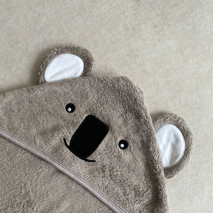 Koala Bamboo Terry Hooded Towel