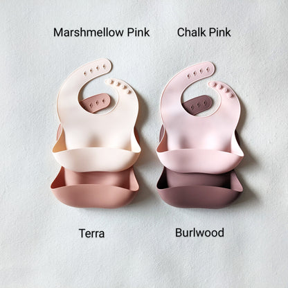 Silicone Bib Set (2 pack)